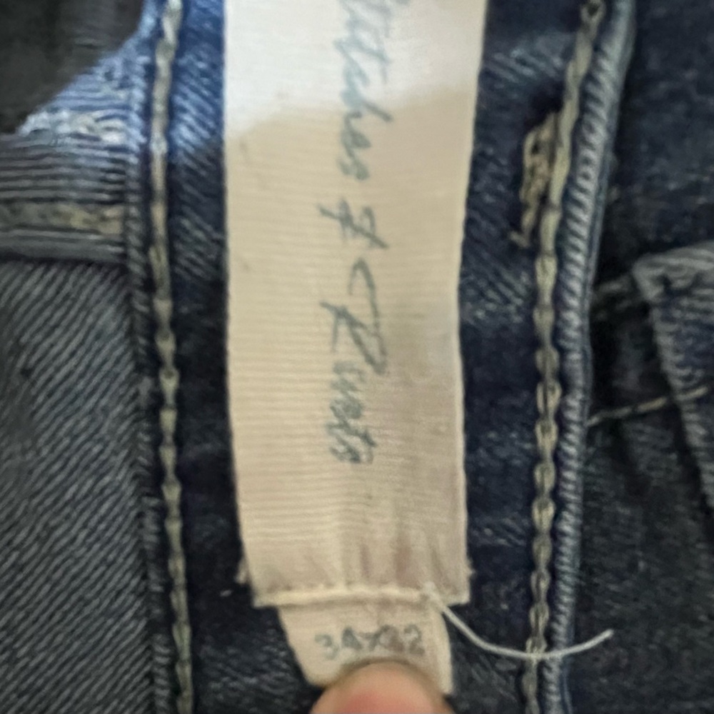 Stitches & Rivets Men’s Blue Jeanst - Picture 4 of 4